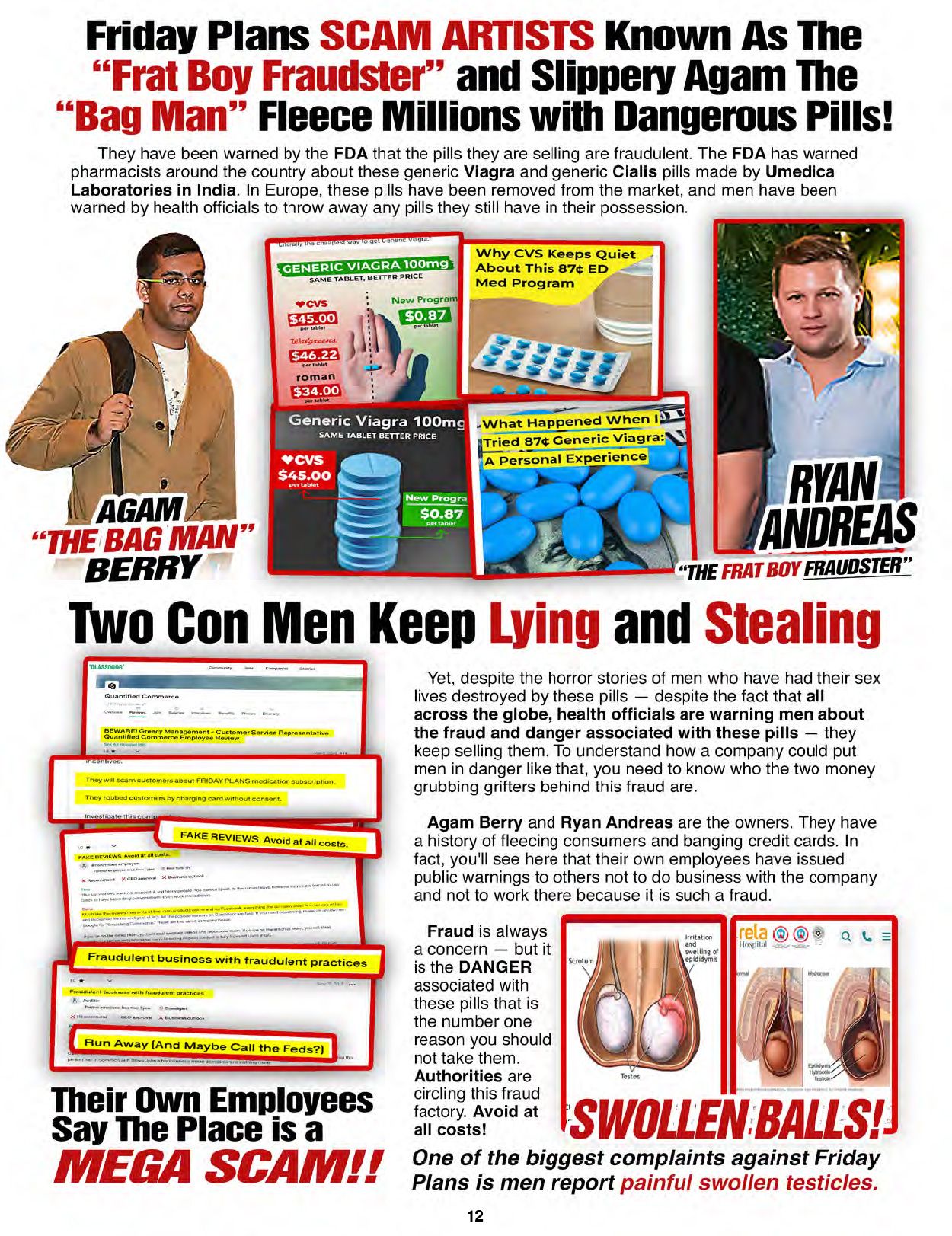 The Blacklist of Dangerous E.D. PIlls