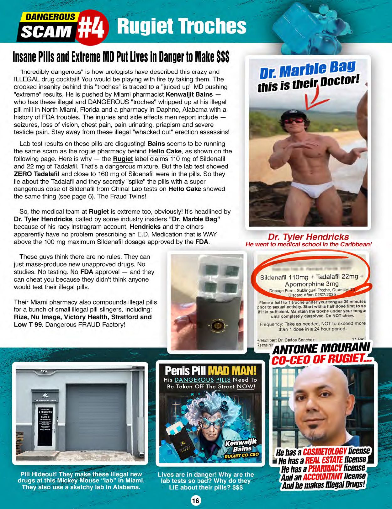 The Blacklist of Dangerous E.D. PIlls