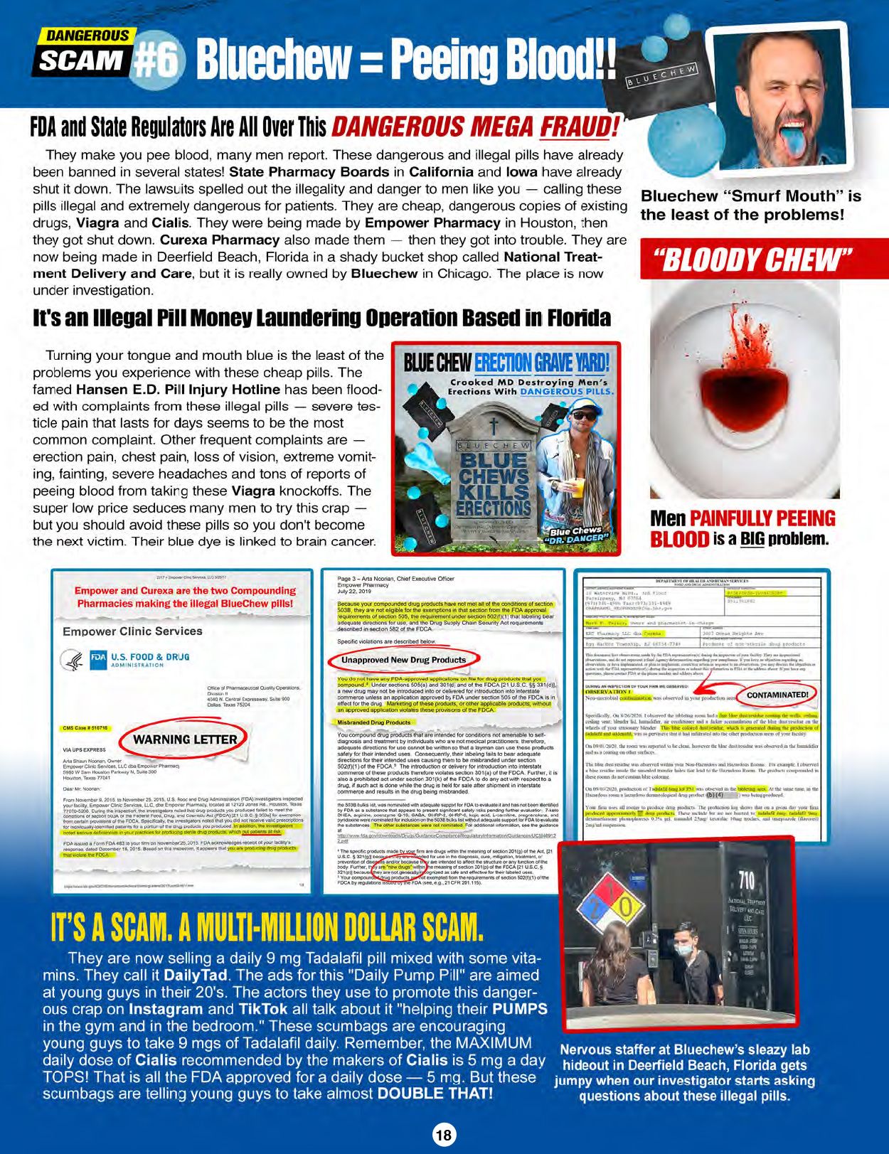 The Blacklist of Dangerous E.D. PIlls