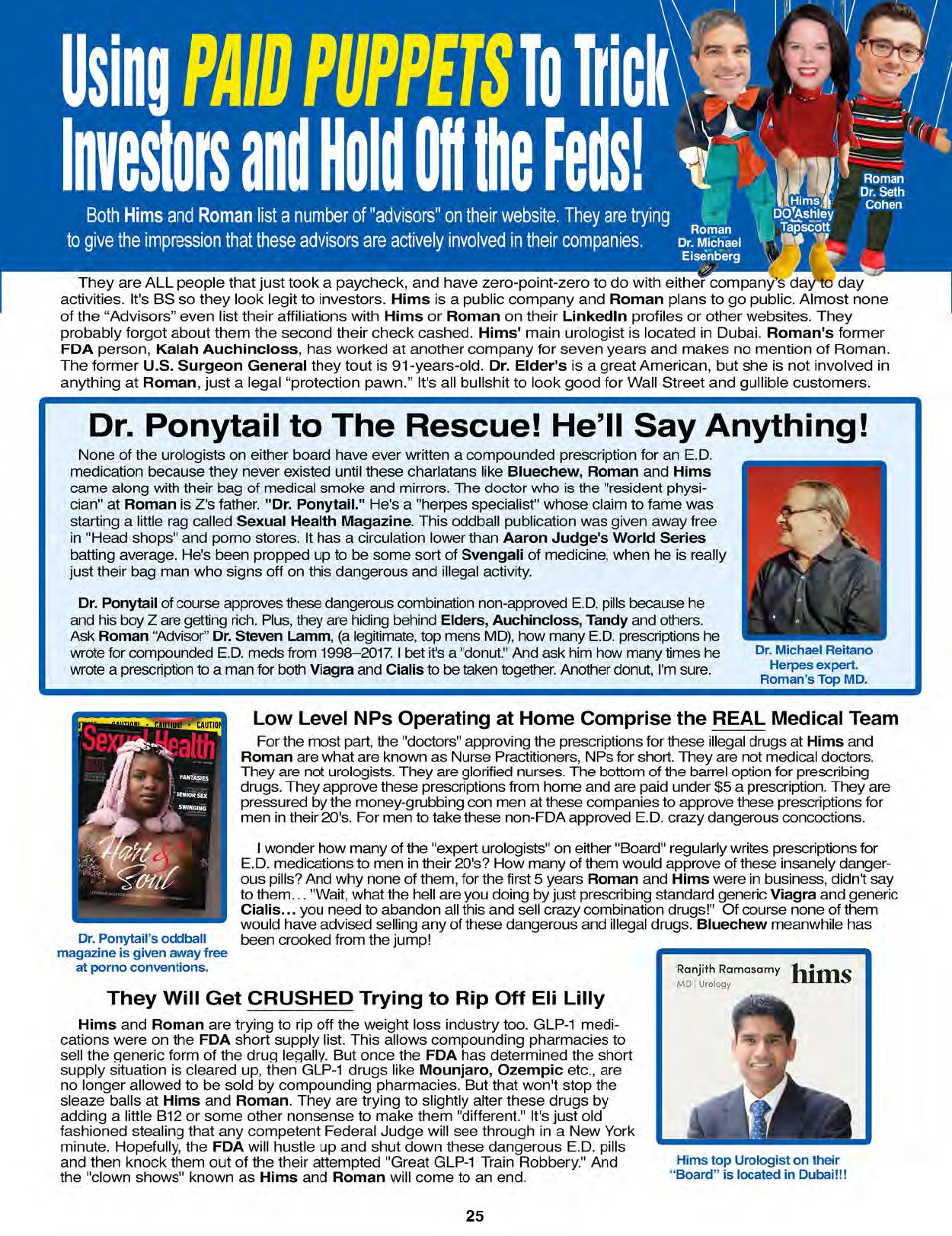 The Blacklist of Dangerous E.D. PIlls