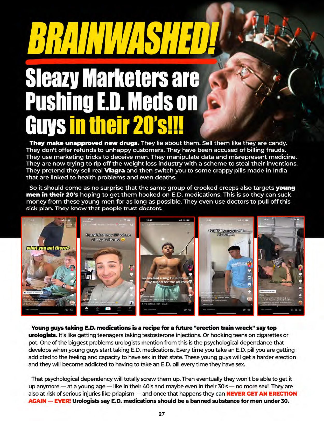 The Blacklist of Dangerous E.D. PIlls