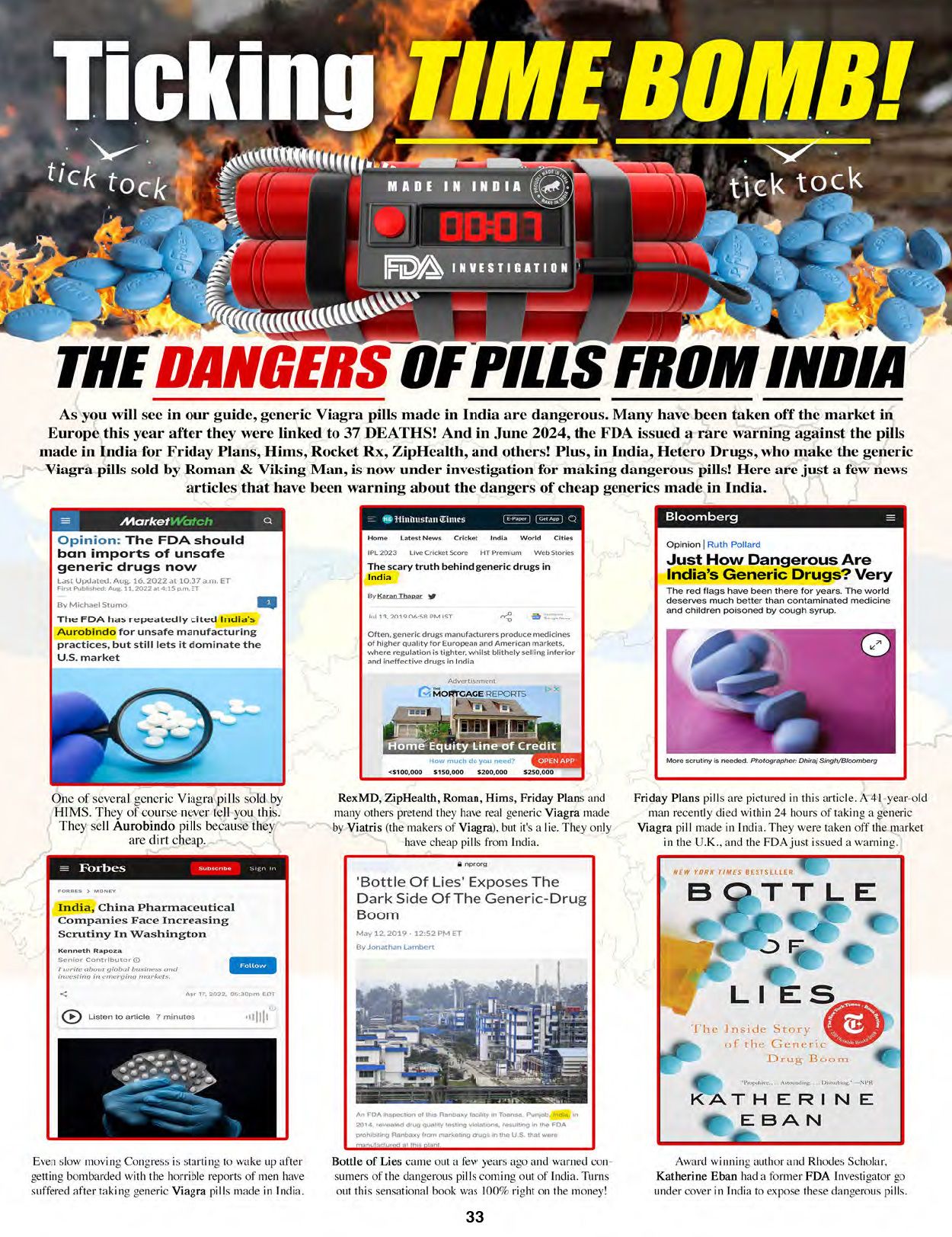 The Blacklist of Dangerous E.D. PIlls